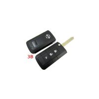Remote Key Shell 3 Button for Nissan Flip 5pcs/lot