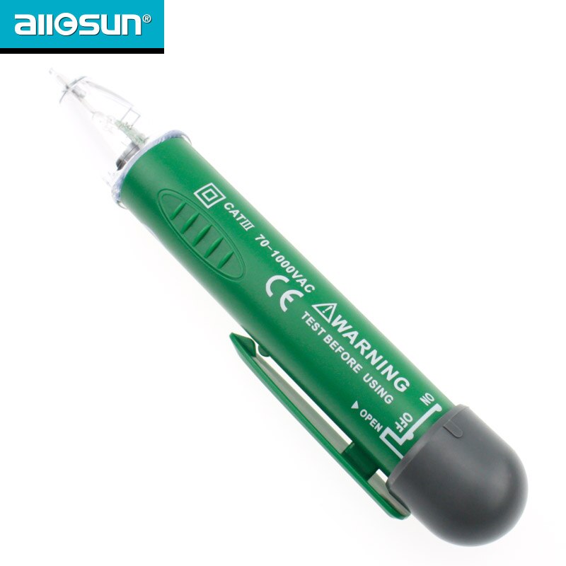 Non-Contact Voltage Tester 70-1000V AC Voltage Detector Blister Packaging LED Lights Voltage Measurement GK7