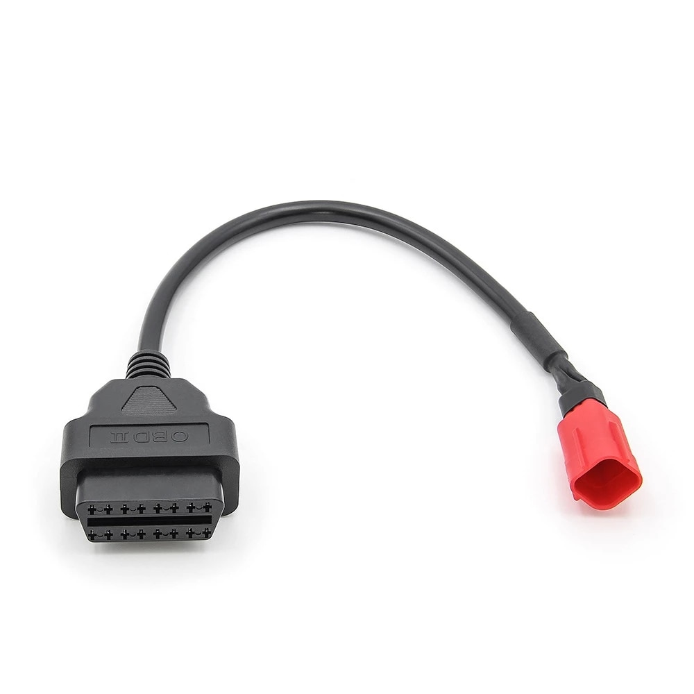 Hot Sale OBD 16pin to 6 pin for Honda Motorcycle 6 Pin Cable Auto Diagnostic Scanner Adapter Cable Diagnostic Connector