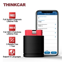 OBD 2 Bluetooth Automtive Code Reader THINKCAR Pro 15 Reset Service Diagnostic Tool Full System OBD2 Scanner Professional Tools