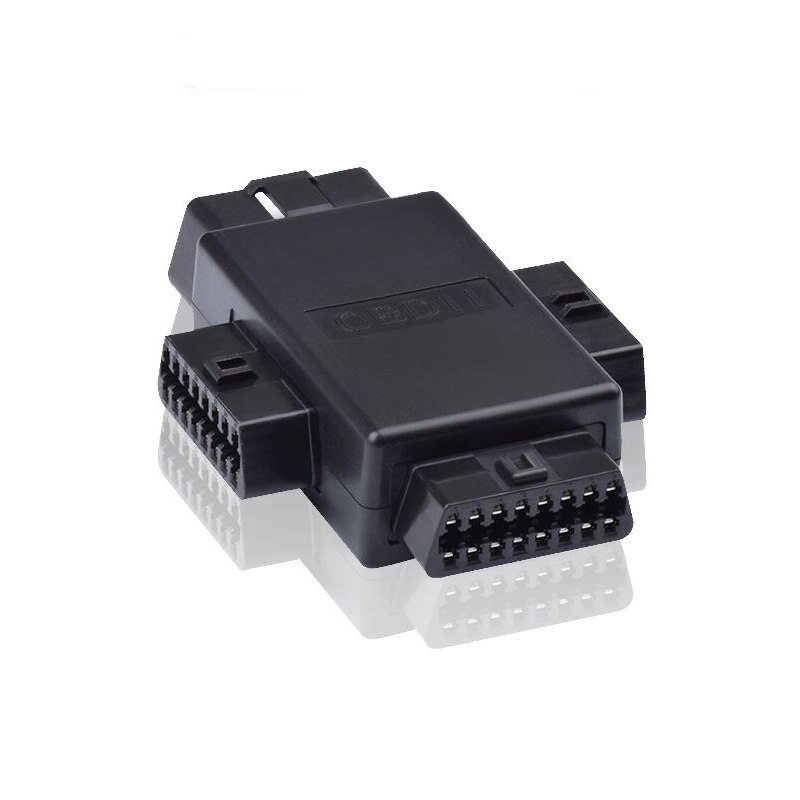 OBD2 OBDII Full 16 Pin Male to 3 Female 1 to 3 OBD Cable Splitter Converter Adapter for Diagnostic Extender