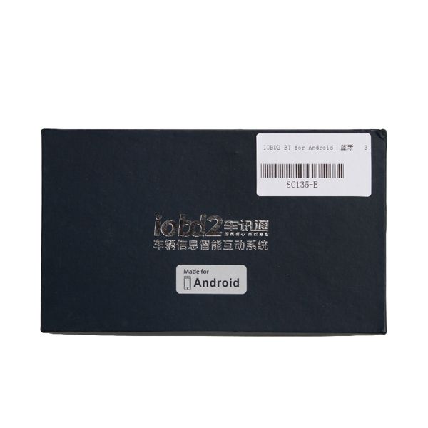 iOBD2 OBDII EOBD Diagnostic Tool for Android by Bluetooth