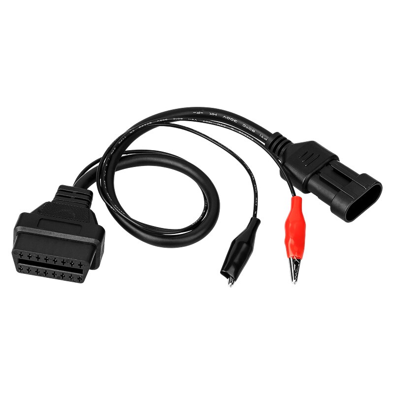 OBD 2 for Fiat Alfa Lancia 3 Pin To OBD 2 Diagnostic Adapter Connector Extension Cable 16 Pin Female Good Quality