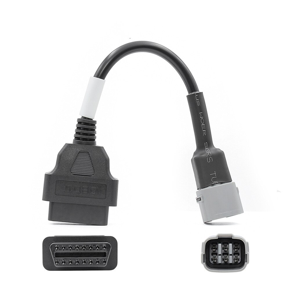 OBD To 6 Pin for Suzuki Motorcycle Adaptor Cable for Suzuki