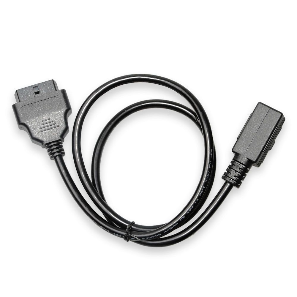 Obd2 16pin Male to Female Extension Cable Diagnostic Extender 100cm