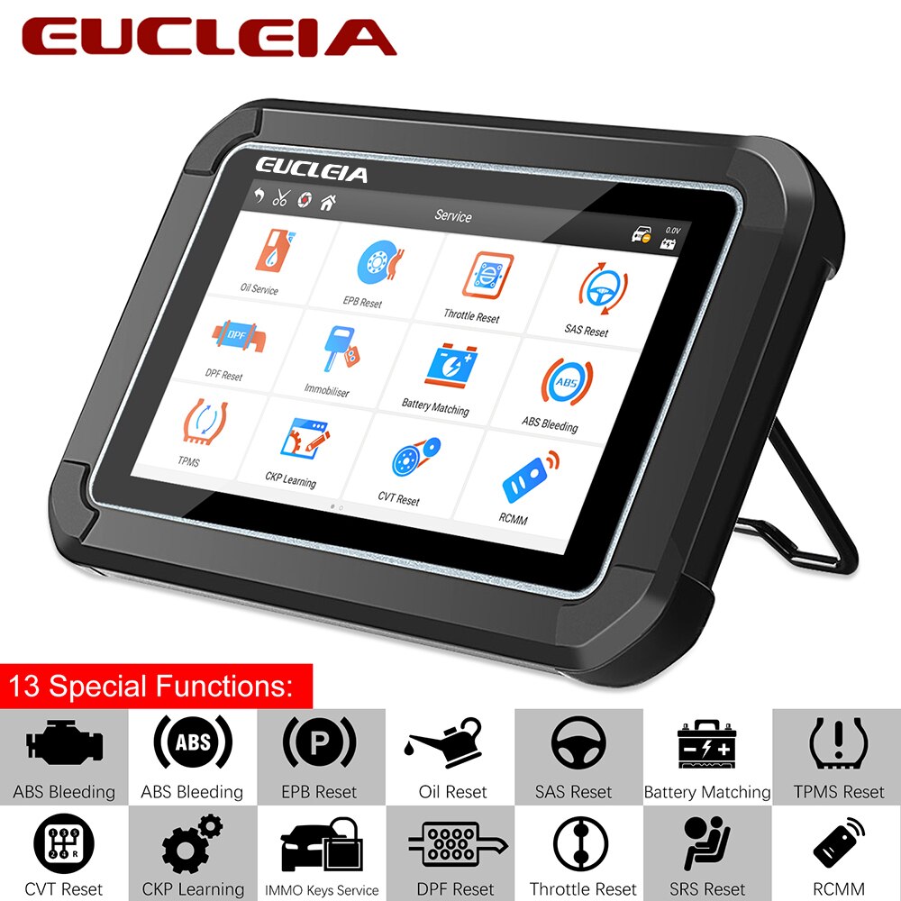 OBD2 Professio Scanner Tool Throttle Reset Oil Service Reset EPB CVT Auto Car Diagnostic Car Coding Programming Tool EUCLEIA S7C