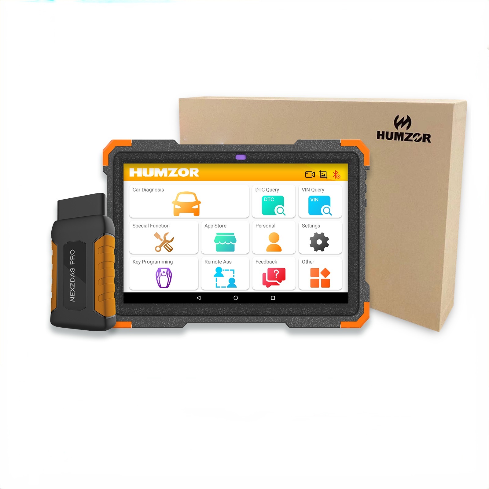 Humzor ND366 Elite OBD2 Scanner Tablet Full System for ABS Airbag Oil EPB DPF Reset Car Diagnostic Tool Automotive Code Reader
