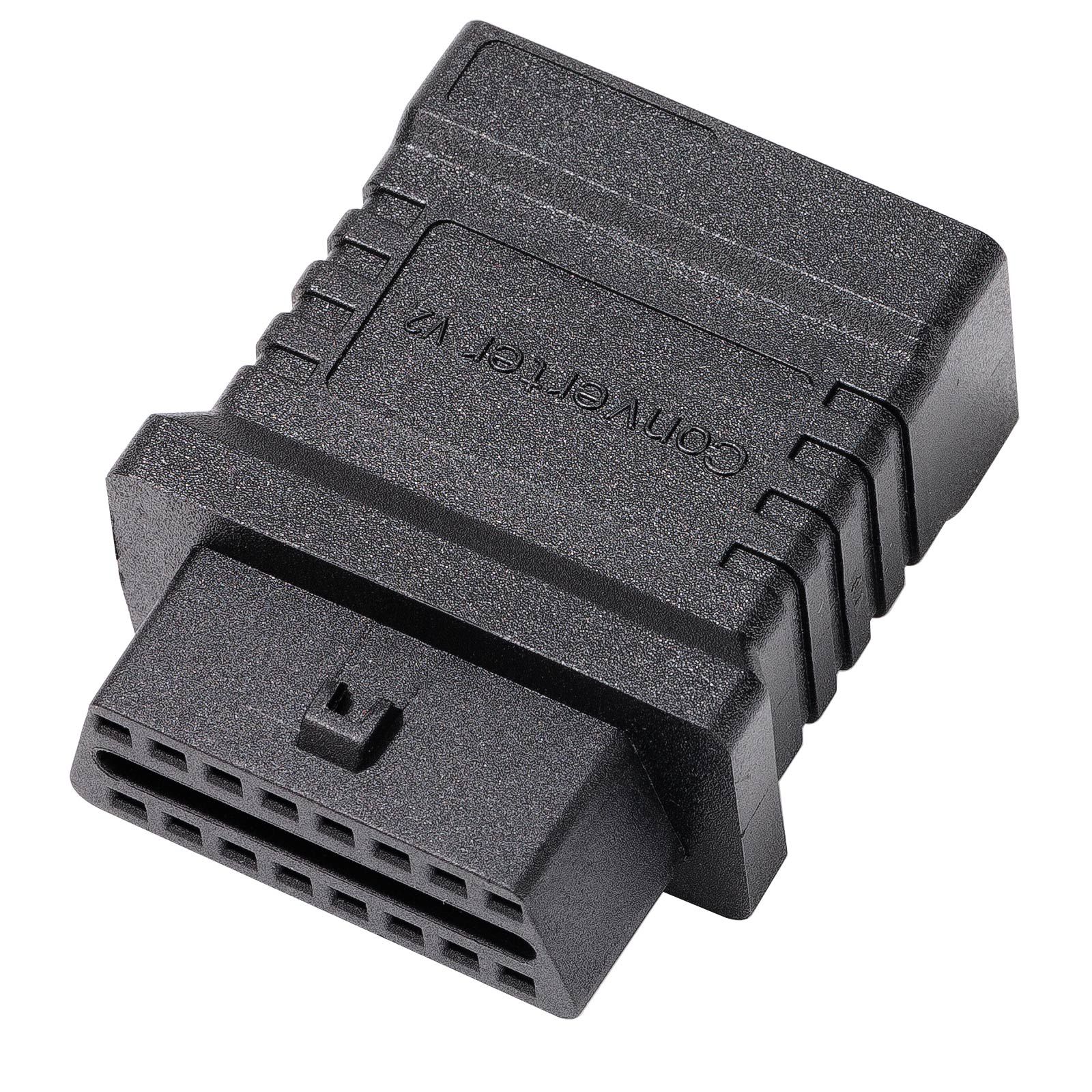 OBDSTAR Converter V2 DB15 to OBD16 Adapter Compatible with OBDSTAR DC706 and X300 Classic G3 and 3rd Party Devices Work with OBDSTAR TCM Connectors