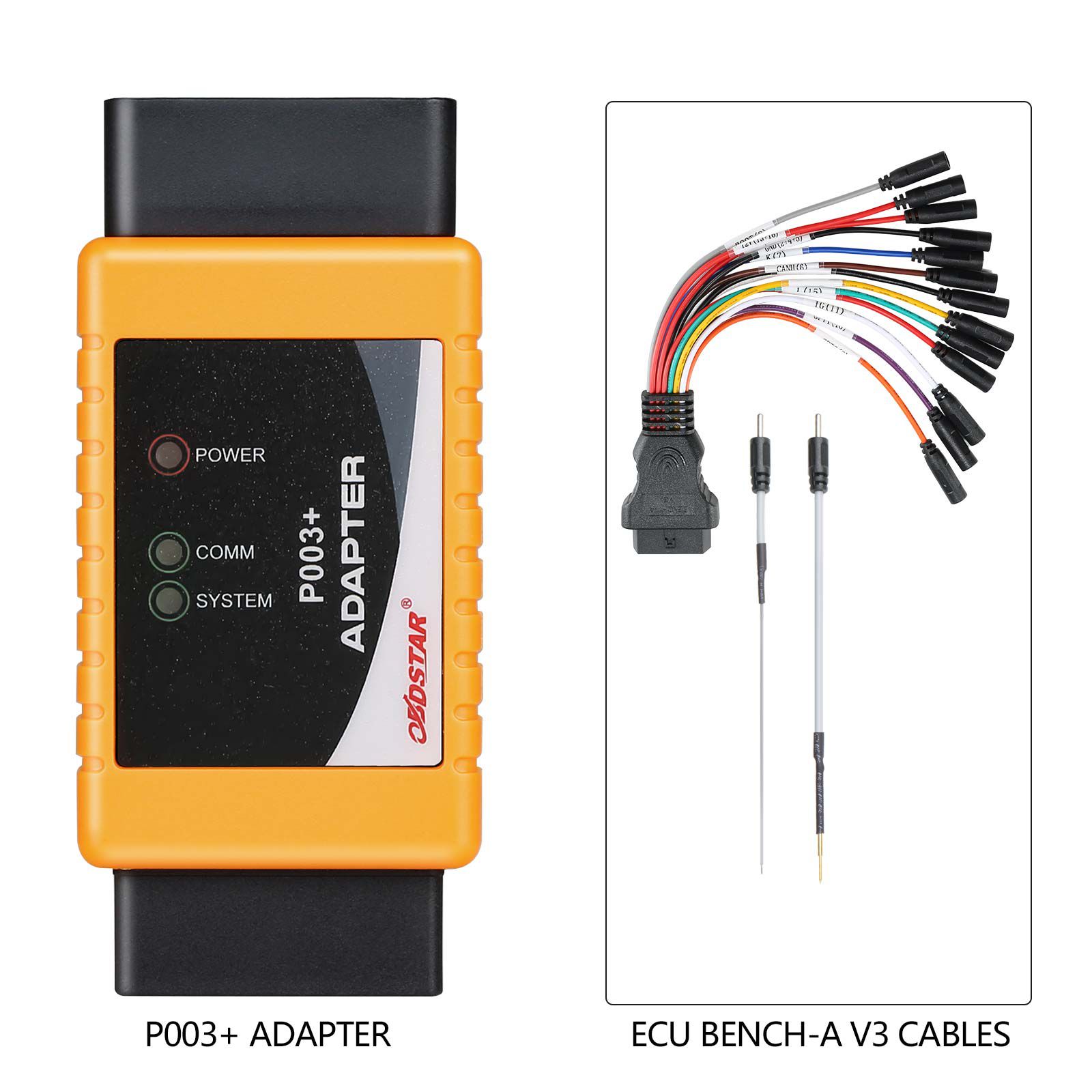 2025 OBDSTAR DC706 ECU Tool Full Version Plus P003+ Adapter and ECU Bench Cables for Reading BOSCH ECU Data CS PINCODE ECU Clone/ All by OBD or Bench