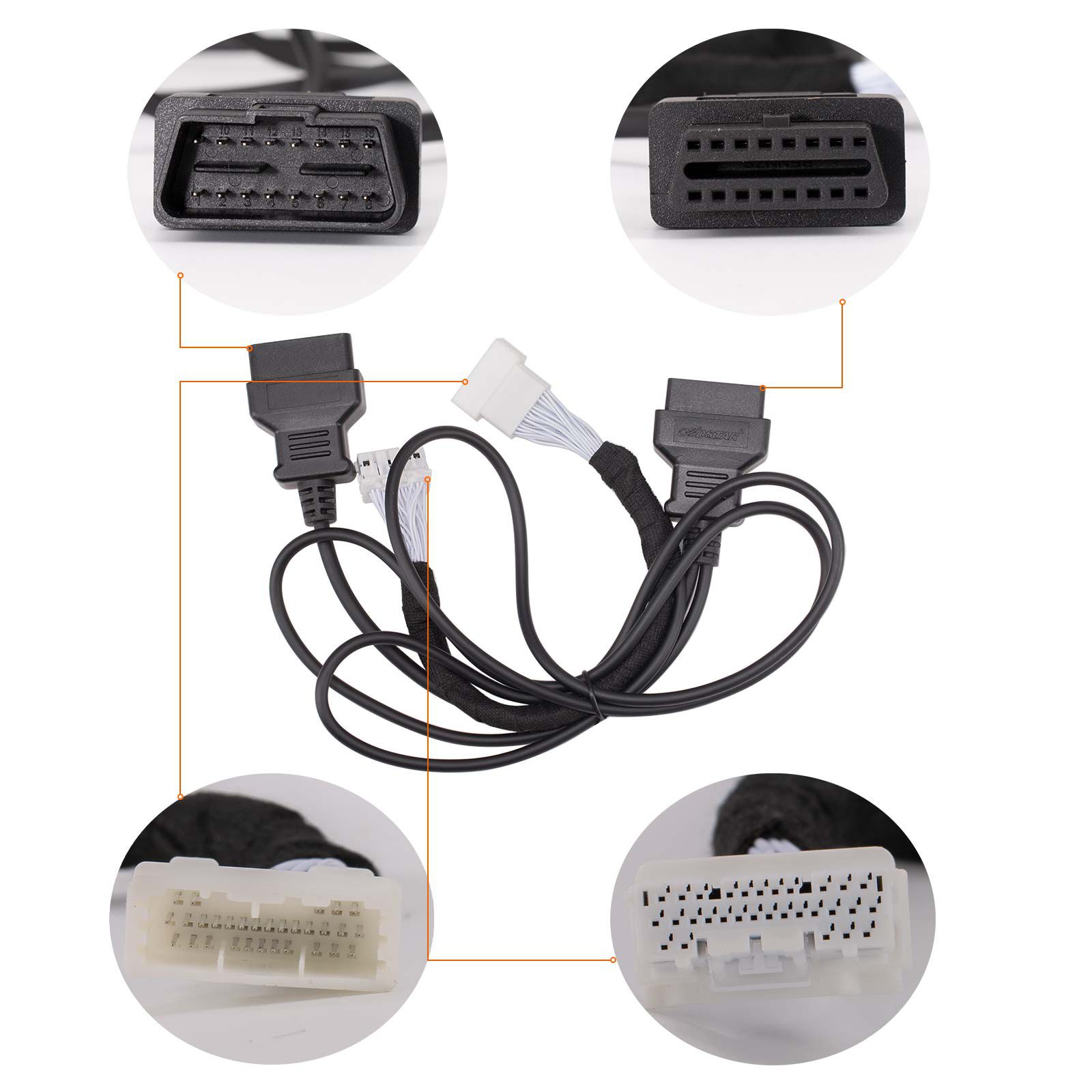 OBDSTAR FP-30 Toyota-30 V2 Cable For Toyota 8A-BA 4A-BA Adding Keys All Keys Lost Matching / Cluster Calibration