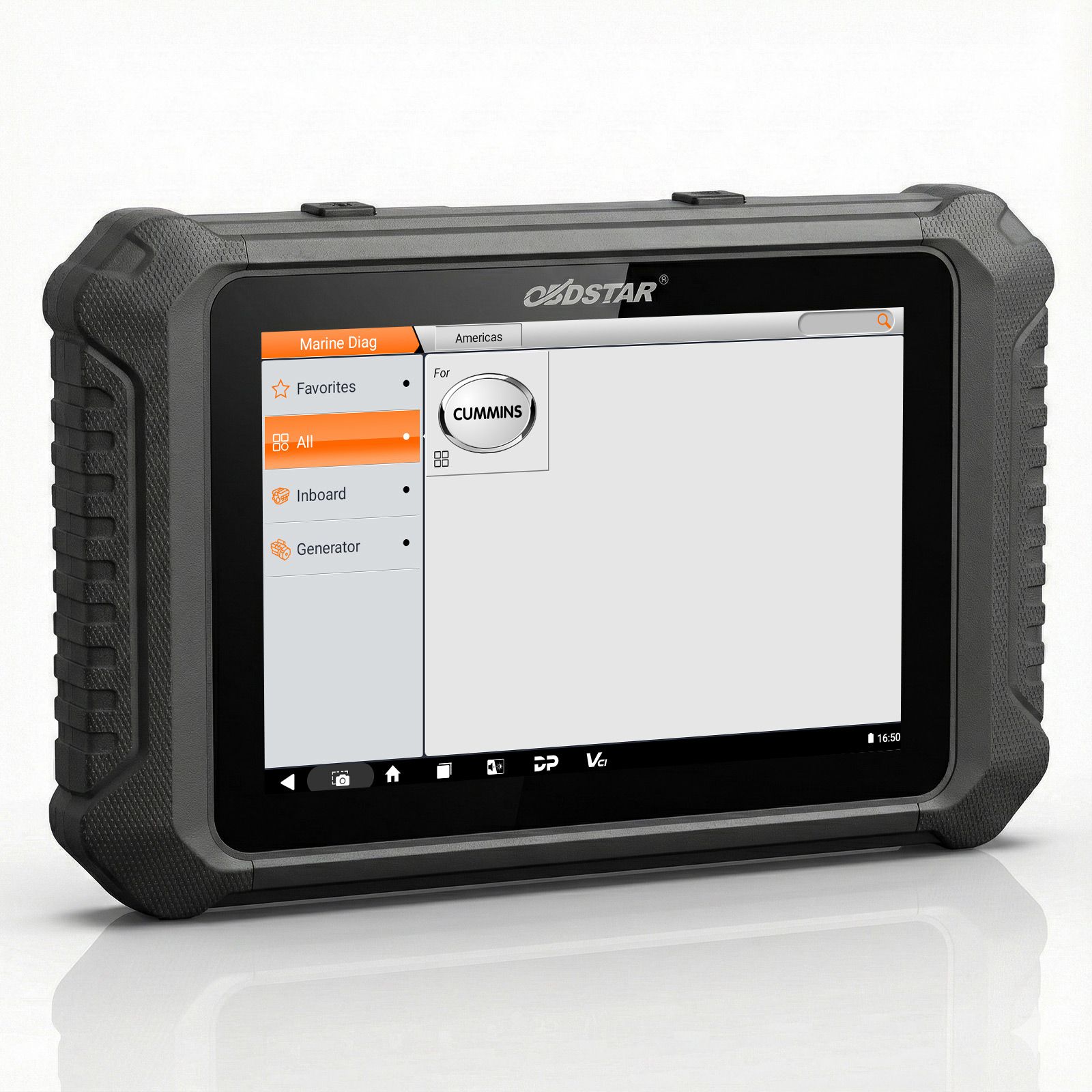 OBDSTAR Marine Master for Jet ski / Outboard/ Inboard/ Generator, Read/Clear Code, Data Flow, Freeze Frames, Action Test