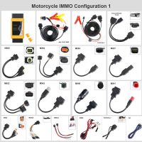 OBDSTAR MOTO IMMO Kits Motorcycle Full Adapters Configuration 1 for X300 DP Plus X300 Pro4