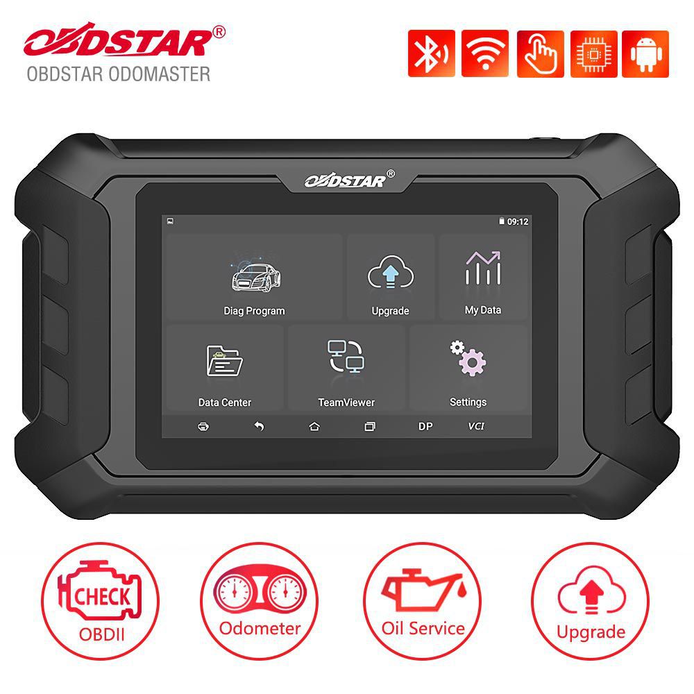 OBDSTAR ODOMASTER Standard Version for Odometer Adjustment, OBDII, Oil Service Reset with Free OBDSTAR BMT08 Battery Tester