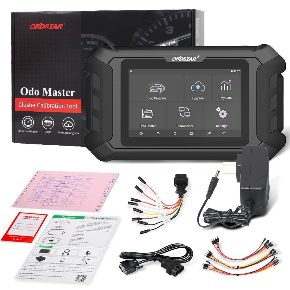 OBDSTAR ODOMASTER Standard Version for Odometer Adjustment, OBDII, Oil Service Reset with Free OBDSTAR BMT08 Battery Tester