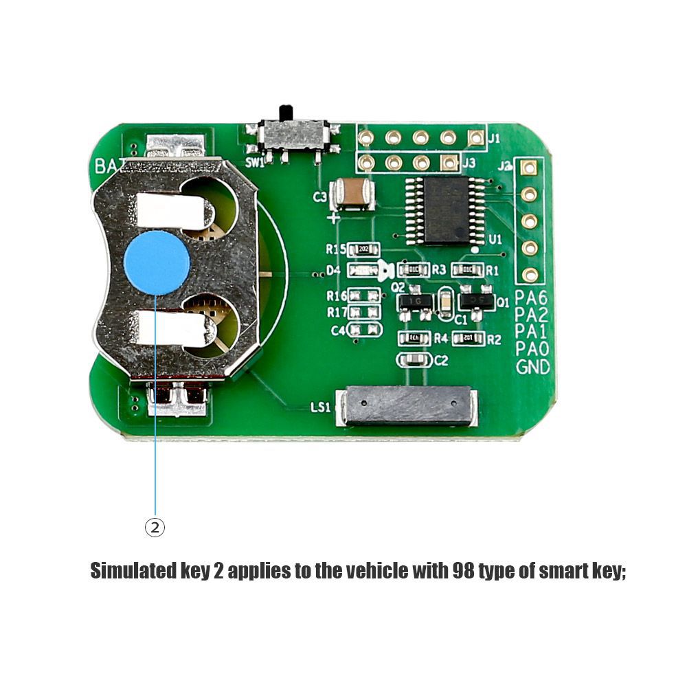 Toyota Smart Key Emulator 4PCS for OBDSTAR X300 DP Plus Key Programmer