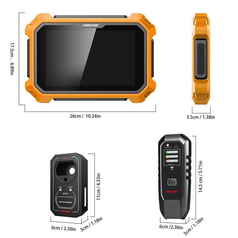 OBDSTAR X300 DP Plus X300 PAD2 C Package Full Version Get Free Renault Convertor & FCA 12+8 Adapter