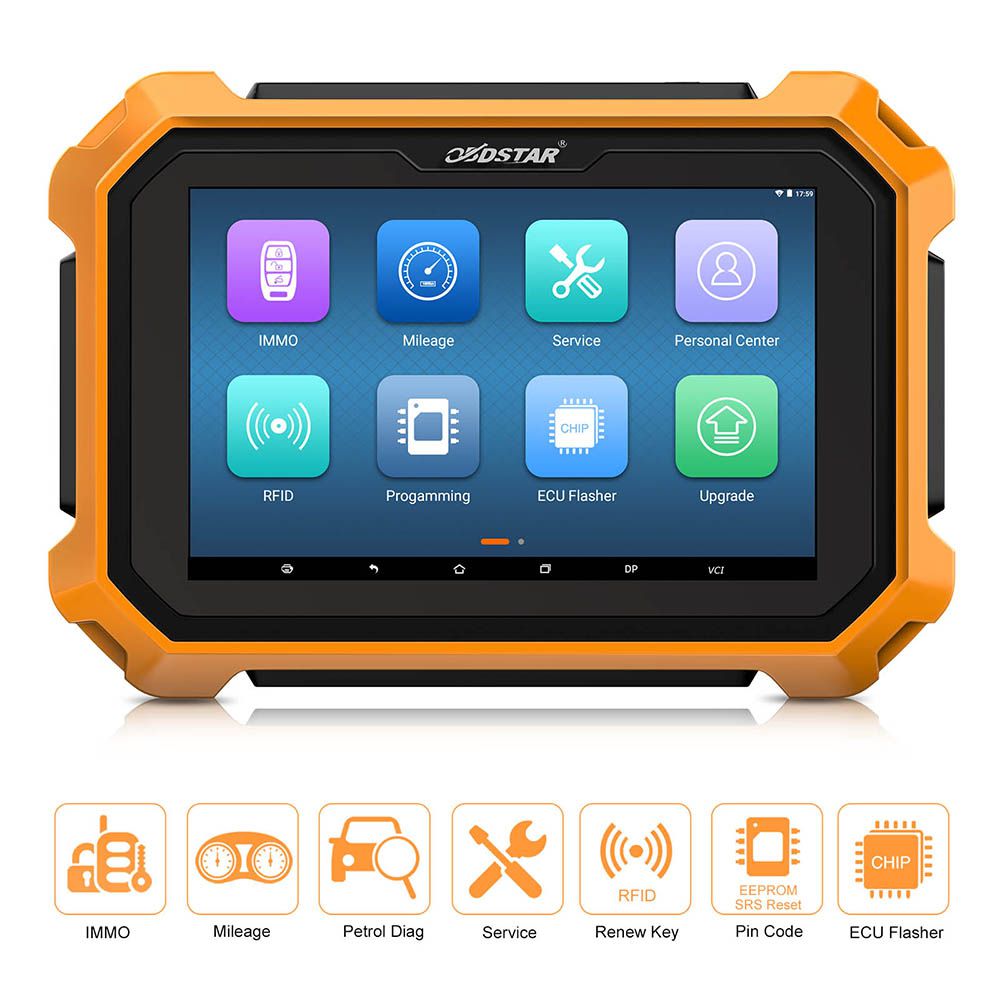 OBDSTAR X300 DP Plus X300 PAD2 C Package Full Version Get Free Renault Convertor & FCA 12+8 Adapter