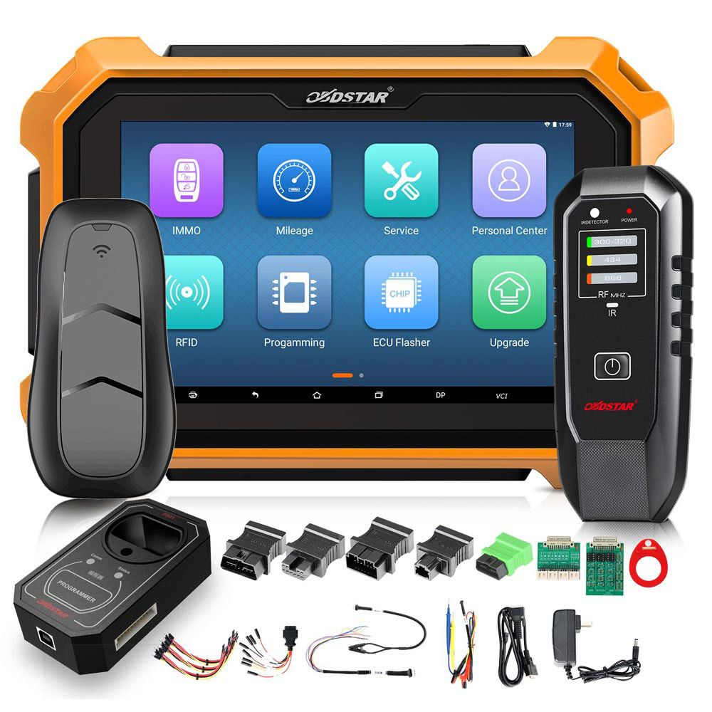 OBDSTAR X300 DP Plus Full Version with Key Sim 5 In 1 Simulator for Support Toyota IMMO Get Free FCA 12+8 and Nissan 40 BCM Cable