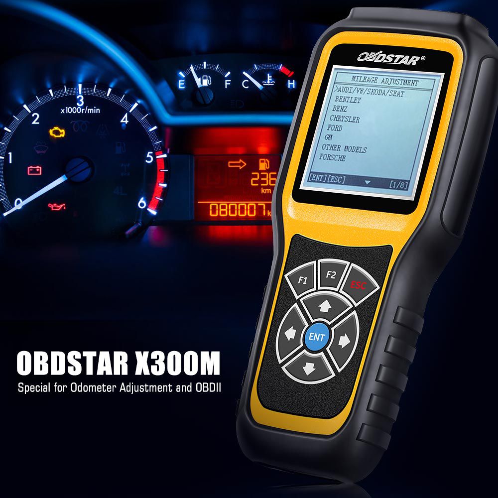 OBDStar X300M Special for Cluster Adjustment and OBDII Support Mercedes Benz & MQB VAG KM Function