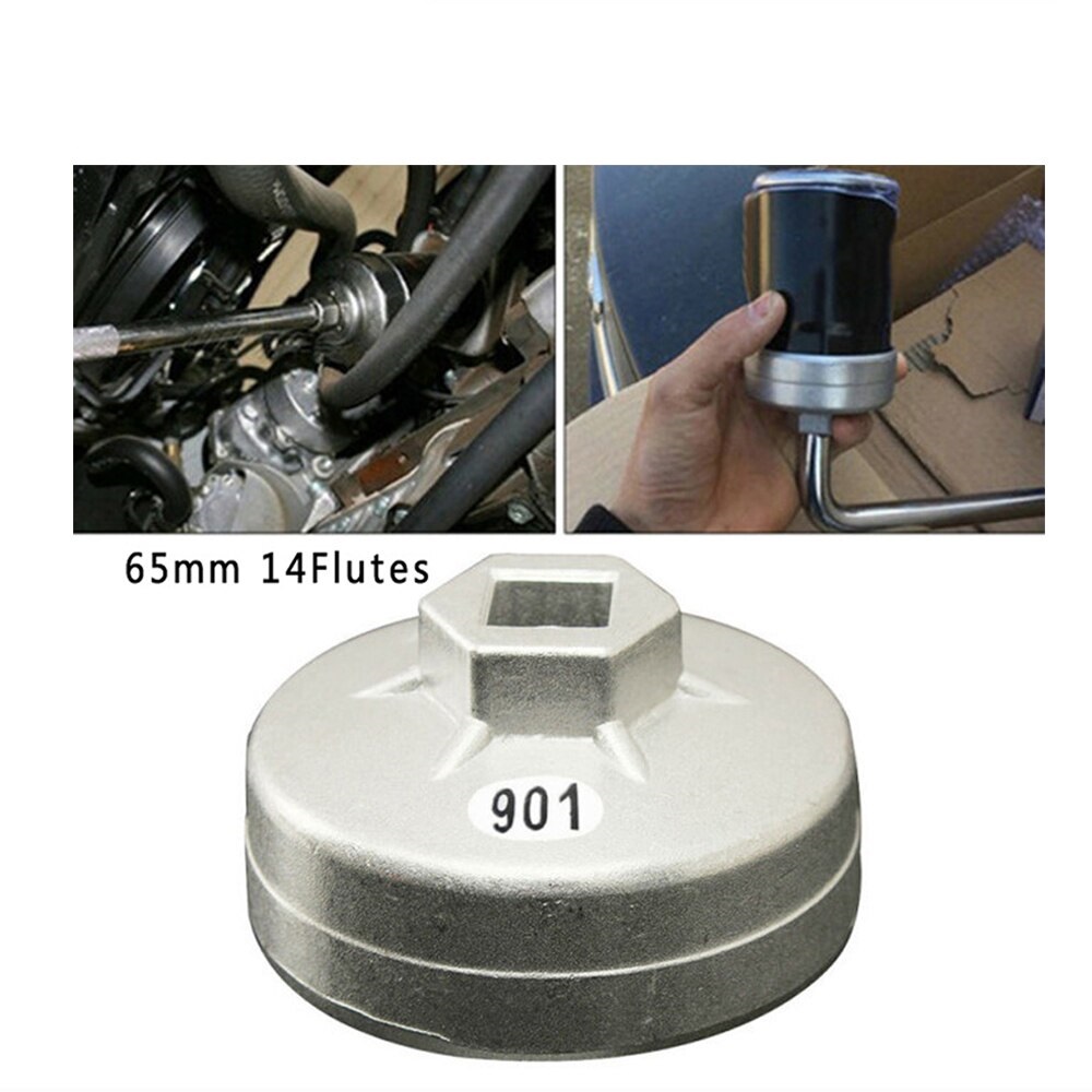 74mm 14 Flute Aluminum Oil Filter Wrench Socket Remover Tool For BMW For AUDI For Benz For Toyota Oil Filter Wrench Auto Tool