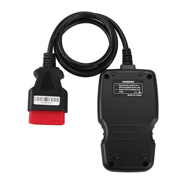 Autophix OM123 OBD2 EOBD CAN Hand-held Engine Code Reader ( Black Color )