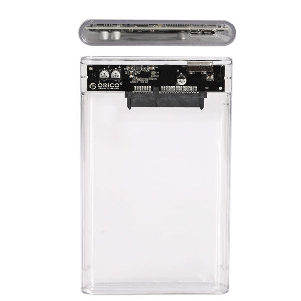 ORICO 2139U3 Hard Drive Enclosure 2.5 inch Transparent USB3.0 Supports UASP Protocol