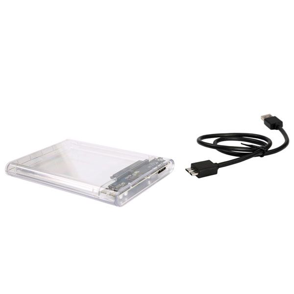 ORICO 2139U3 Hard Drive Enclosure 2.5 inch Transparent USB3.0 Supports UASP Protocol