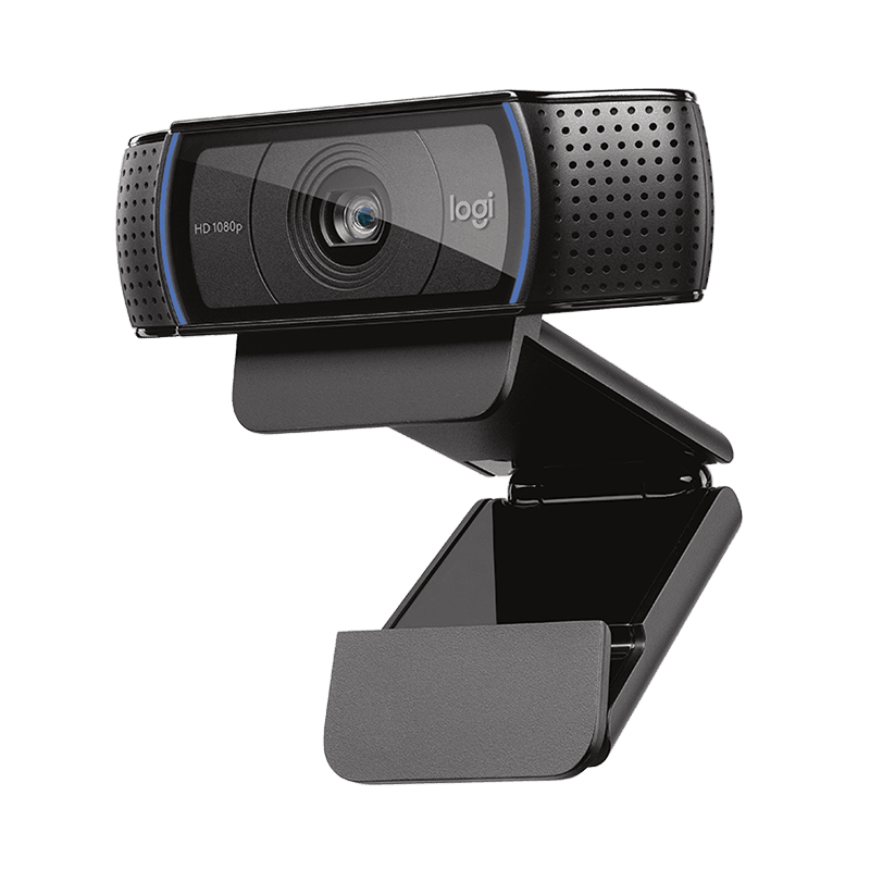 Original Logitech C920 Pro 1080P Full HD Webcam Widescreen Video Calling Recording Camera With Microphone USB Cam For Computer