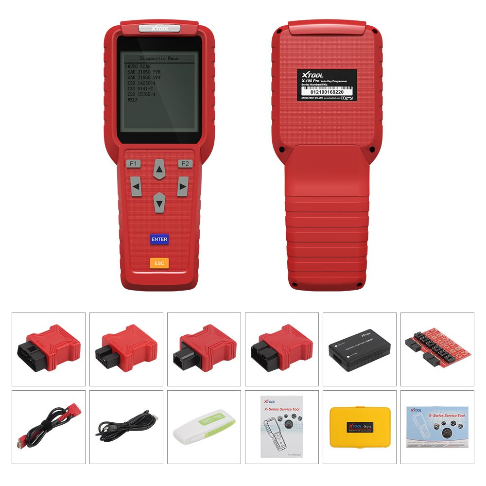 XTOOL X100 Pro Professional Auto Key Programmer and Mileage adjustment Odomete Work for most of car models