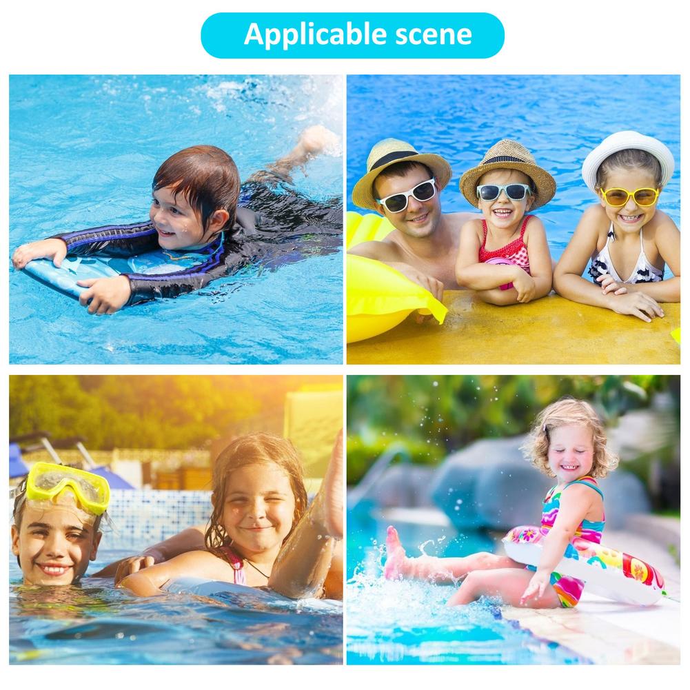 Children Portable InfIatable Bodyboard Handle Foldable Outdoor Swimming Pool Beach Surfboards Mini Surfboards Beginner Tranning