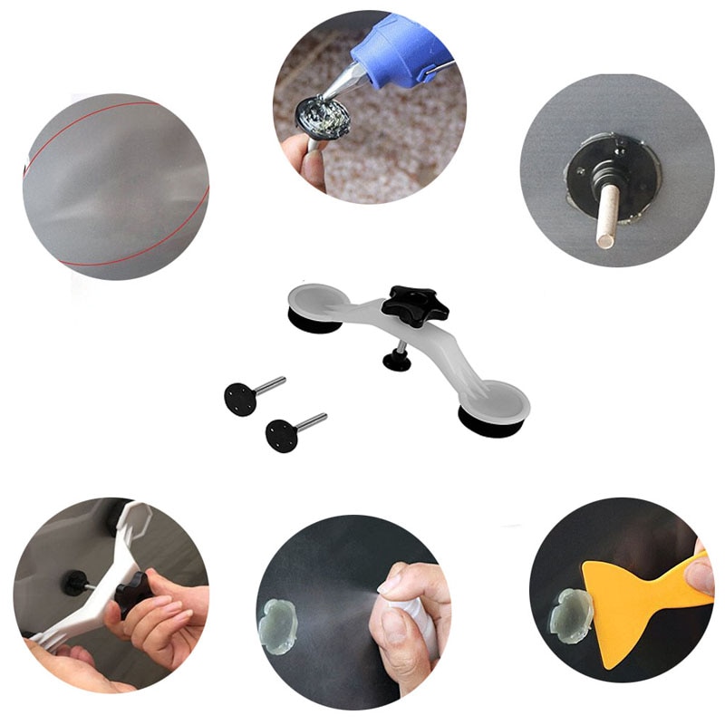 Car Body Paintless Dent Repair Tool Dent Puller Reverse Hammer Sucker Remover Lifter for Remove Dent Hail