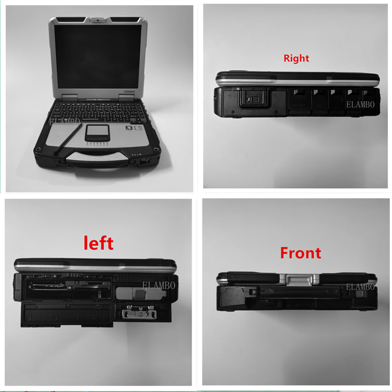 Panasonic CF-31 Toughbook CF31 I5 CPU Touch screen with 2TB HDD， alldata 10.53 Mit.ch-ell atsg software install well in laptop