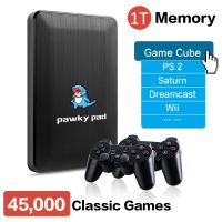 Pawky Pad Retro Video Game 4K 3D Game Console for Gamecube/Saturn/PS2/Wii/N64 45000+ Games Windows/MacOS 107 Classic Game Series