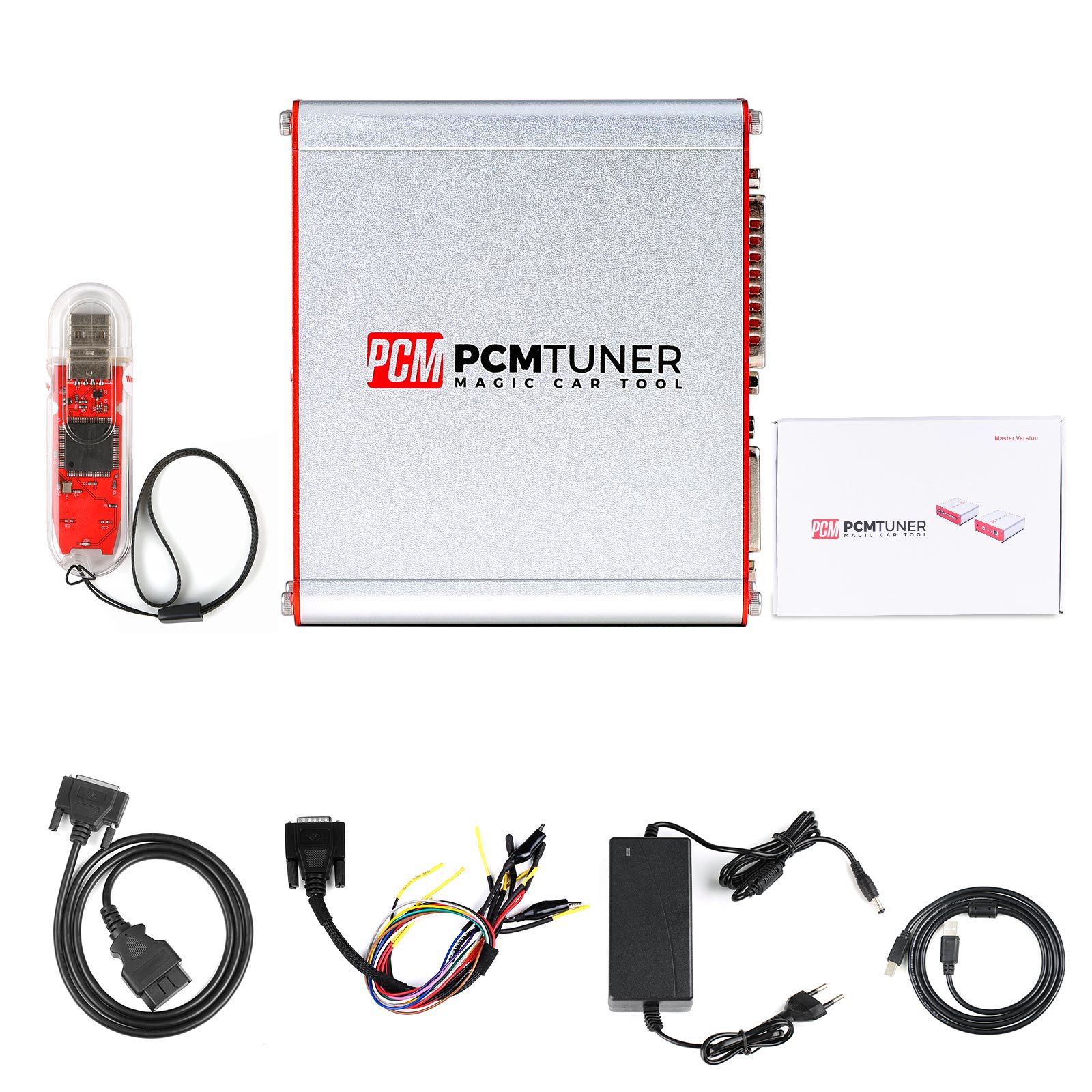 PCMtuner ECU Programmer with 67 Modules with Silicone Case and Plastic Carrying Box