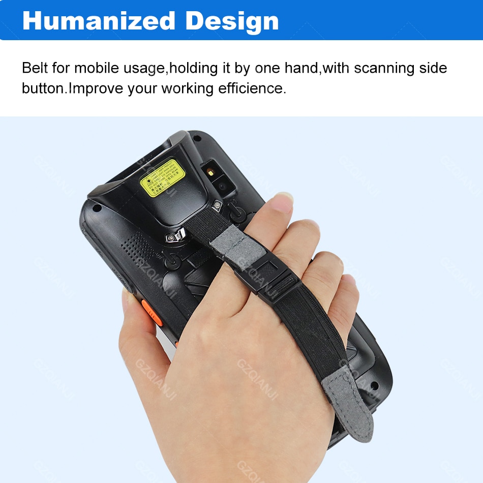 PDA Barcode scanner 1D 2D Bluetooth Android Handheld Terminal Rugged PDA Wireless Mobile 1D Bar code Scanner Data Collector