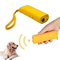 Pet Dog Repeller Anti Barking Stop Bark Training Device Trainer LED Ultrasonic 3 in 1 High Quality Ultrasonic Dog Trainer