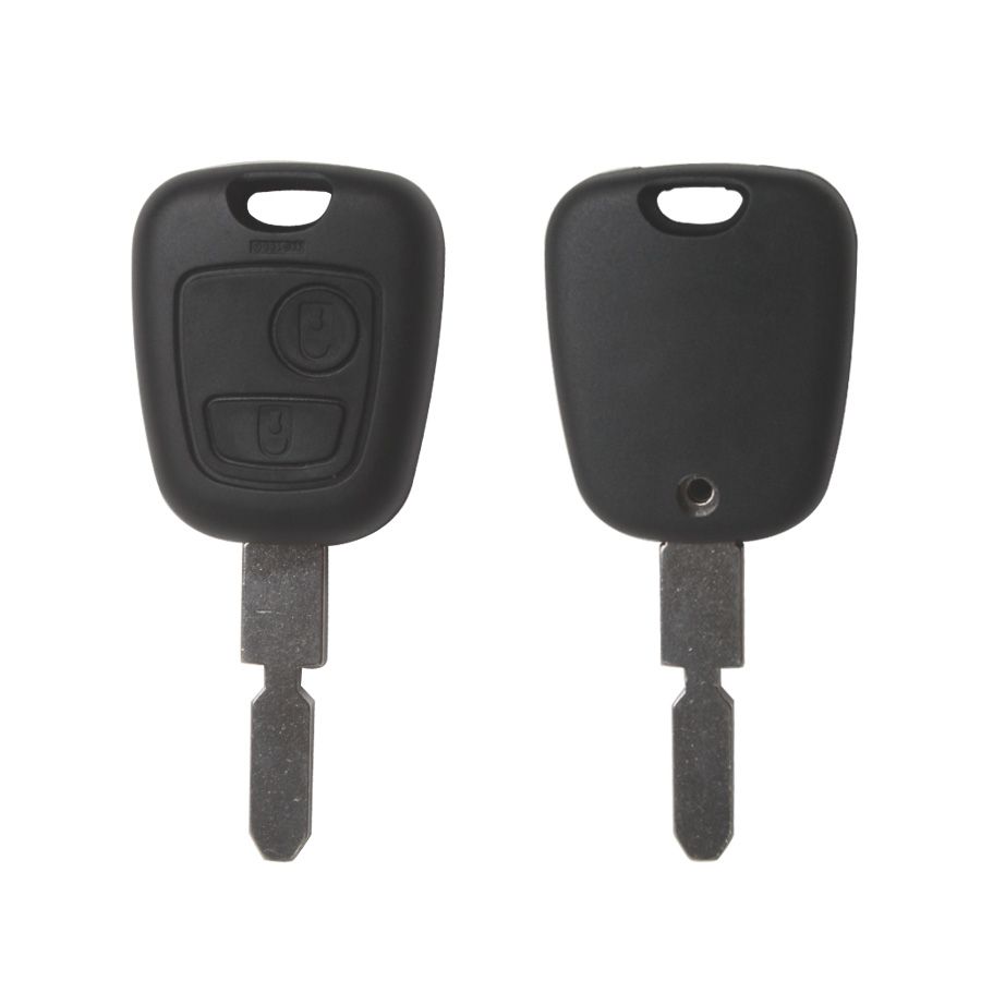 Remote Key Shell 2 Button for Peugeot 406 (without Logo) 10pcs/lot
