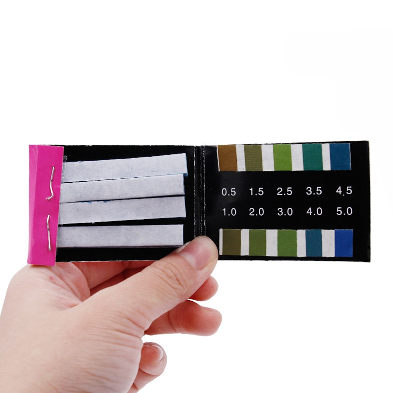 80 Strips short-range PH Alkaline Acid 0.5-5.0 indicator litmus paper ph test strips