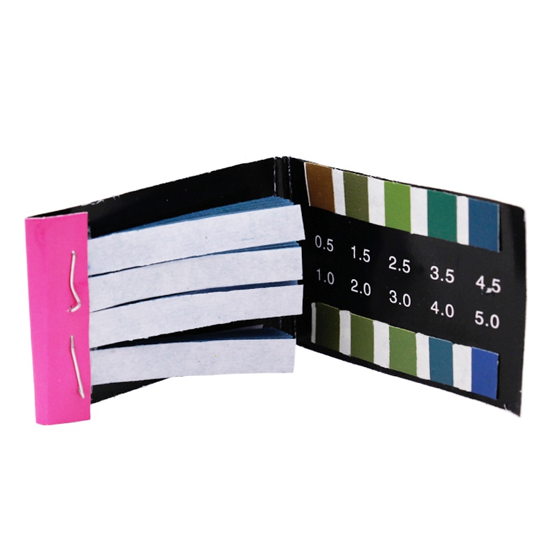 80 Strips short-range PH Alkaline Acid 0.5-5.0 indicator litmus paper ph test strips