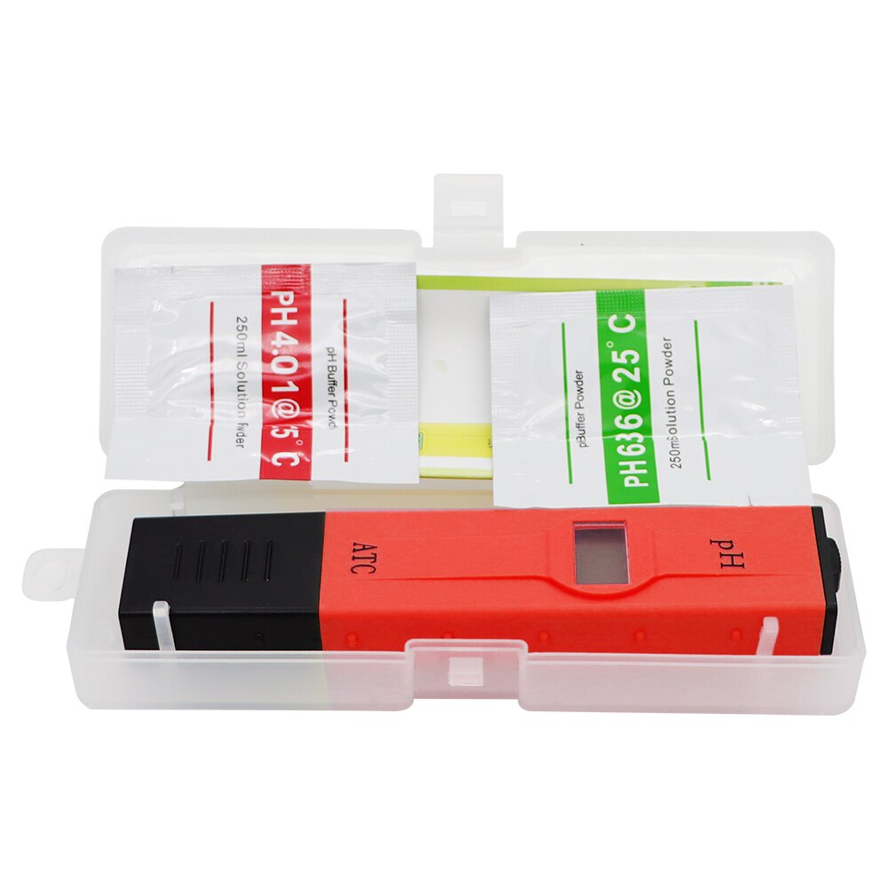 Ph meter tester with backlight detected Original Pocket Pen type monitor Drinking Water Quality Analysis