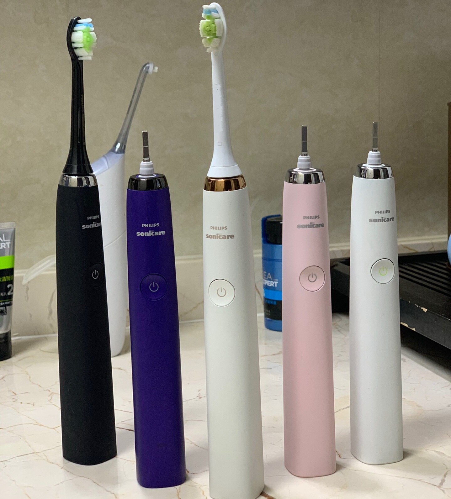 Philips Electric Toothbrush Sonicare Diamond series Sonic Waterproof 5 Modes HX9340 Upgrade 4th Generation HX939 Handle