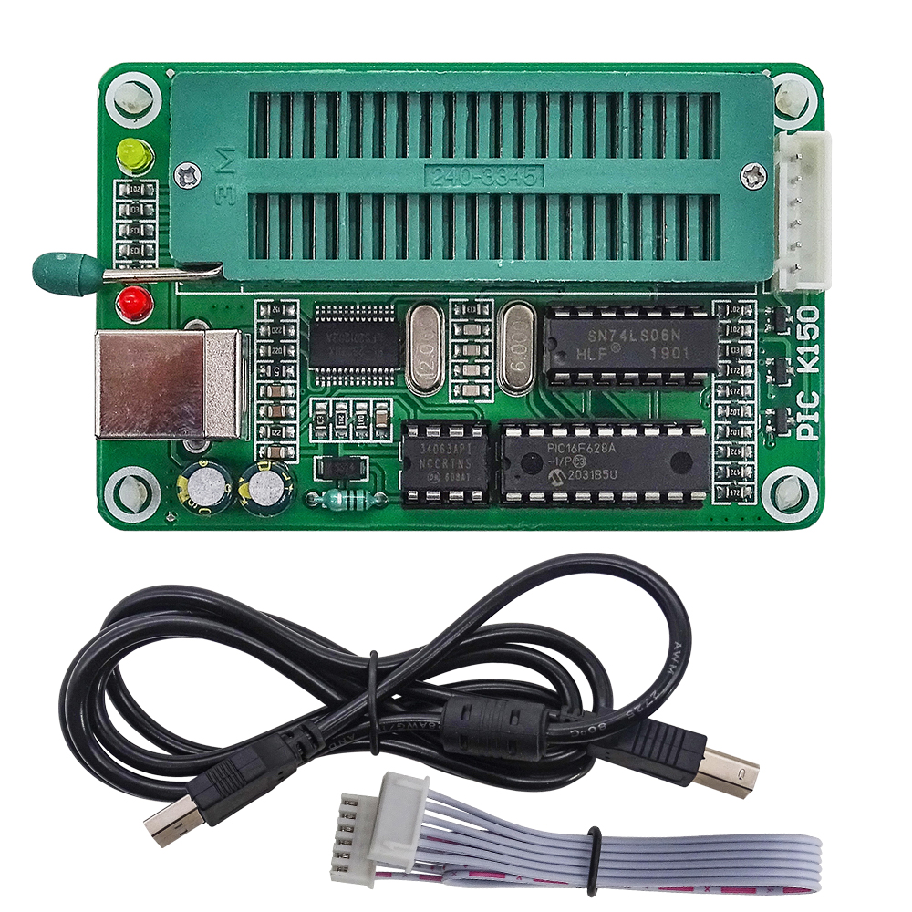 PIC K150 ICSP Programmer USB Automatic Programming Develop Microcontroller +USB ICSP Cable USB PICKIT 2 3 Programmer Downloader USB Programmer