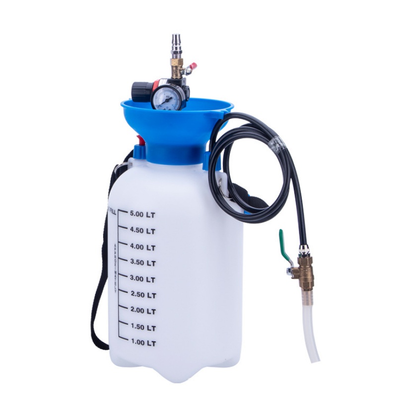 Pneumatic Filler Gear Transmission Fluid Tanker 5LCar Gearbox Grease Injector Oil Tanker