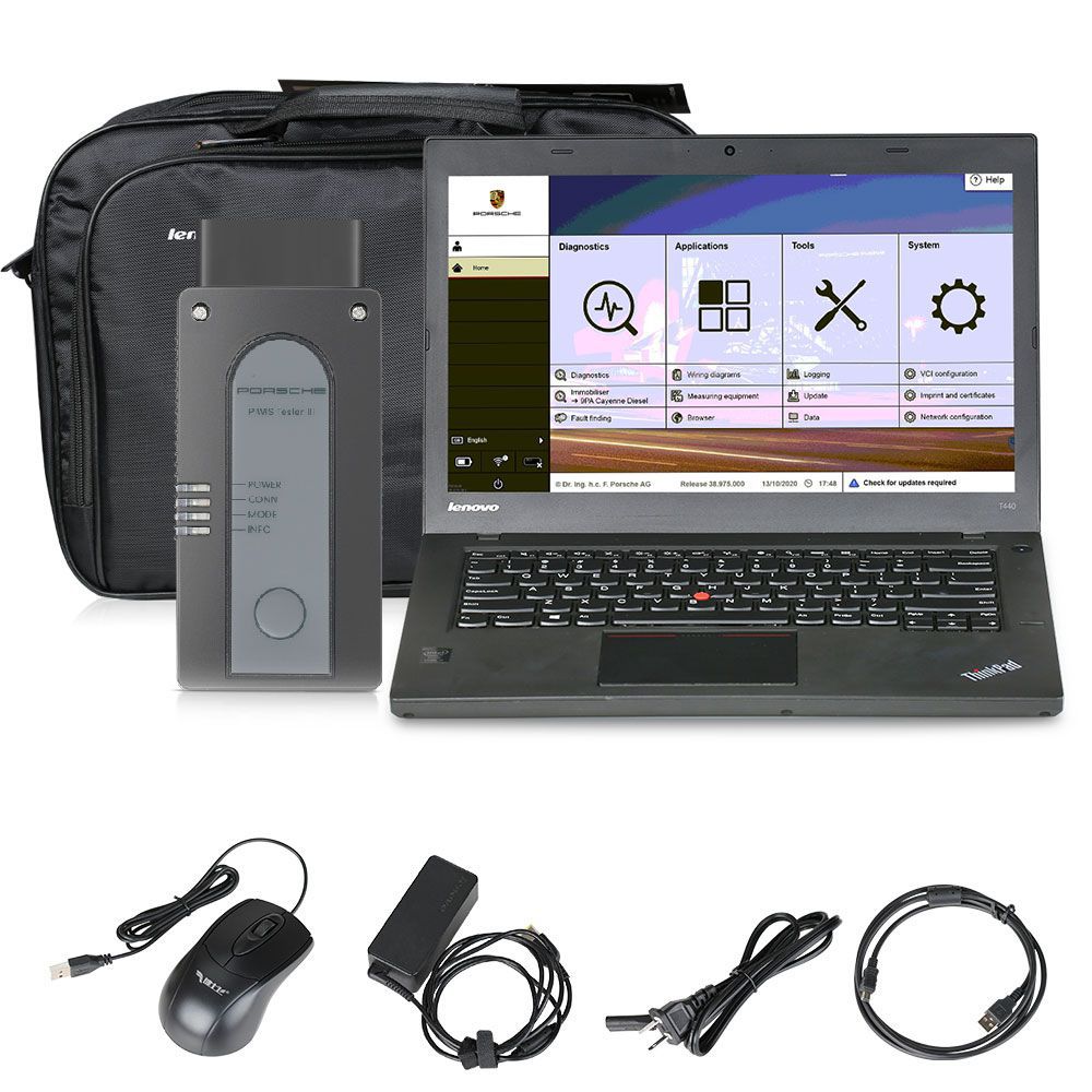 Special Function Porsche Piwis III With 39.700 + 38.000 Software 500G SSD On Lenovo T440 I5 CPU Laptop