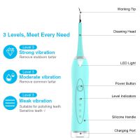 Portable Electric Sonic Dental Scaler Calculus Remover Tooth Stains Tartar Tool Dentist Teeth Whitening Toothbrush