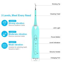 Portable Electric Sonic Dental Scaler Calculus Remover Tooth Stains Tartar Tool Dentist Teeth Whitening Toothbrush