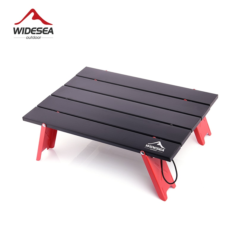 Camping Mini Portable Foldable Table for Outdoor Picnic Barbecue Tours Tableware Ultra Light Folding Computer Bed Desk