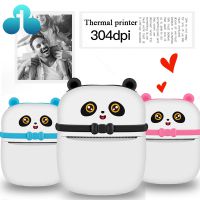 Portable Thermal Printer Thermal Paper Photo Panda Pocket Printer 58 mm Printing Wireless Bluetooth -Compatible Thermal Printers
