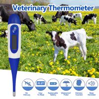 Portable Veterinary Thermometer for Farm Pig Sheep Poultry Thermometer Pet Dog Thermometer Electronic LCD Digital Thermometer