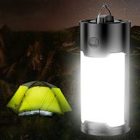 Powerful Camping Light Waterproof Tent Lamp with Hook Outdoor Fishing Lantern Repair Lamps USB Rechargeable Work Lights Torch